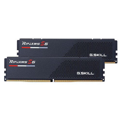 G.Skill RipJaws S5 Low Profile 32 Go (2 x 16 Go) DDR5 6000 MHz CL30 - Noir