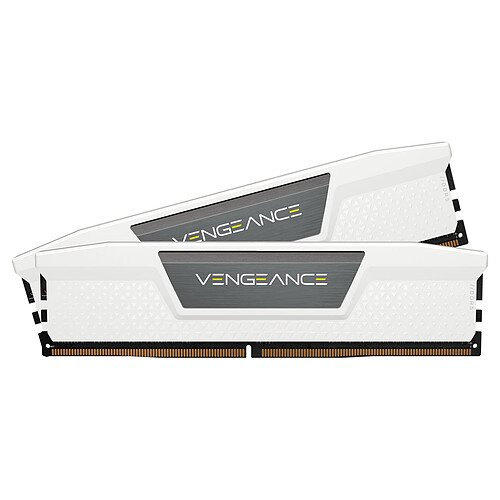 Corsair Vengeance DDR5 64 Go (2 x 32 Go) 6000 MHz CL30 - Blanc